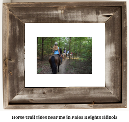 horse trail rides near me in Palos Heights, Illinois